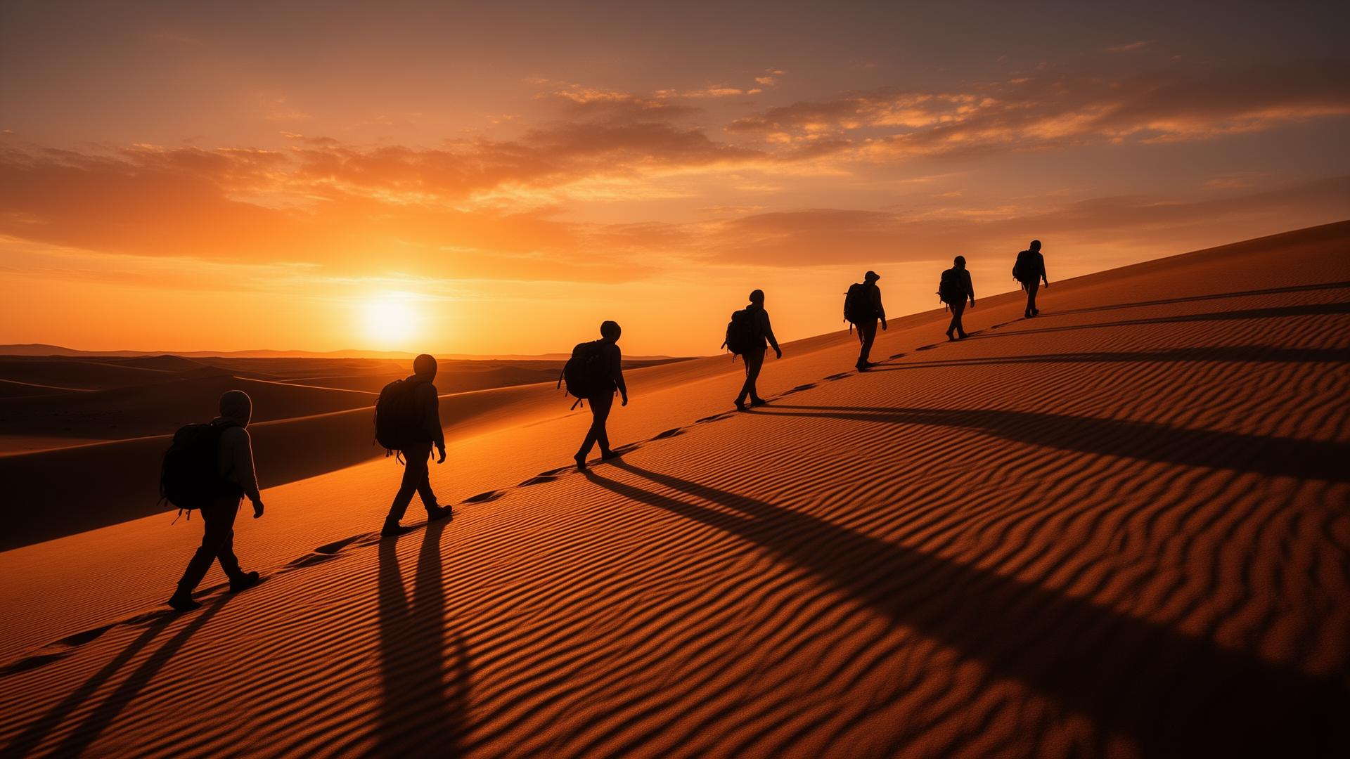 Crossing the Sands