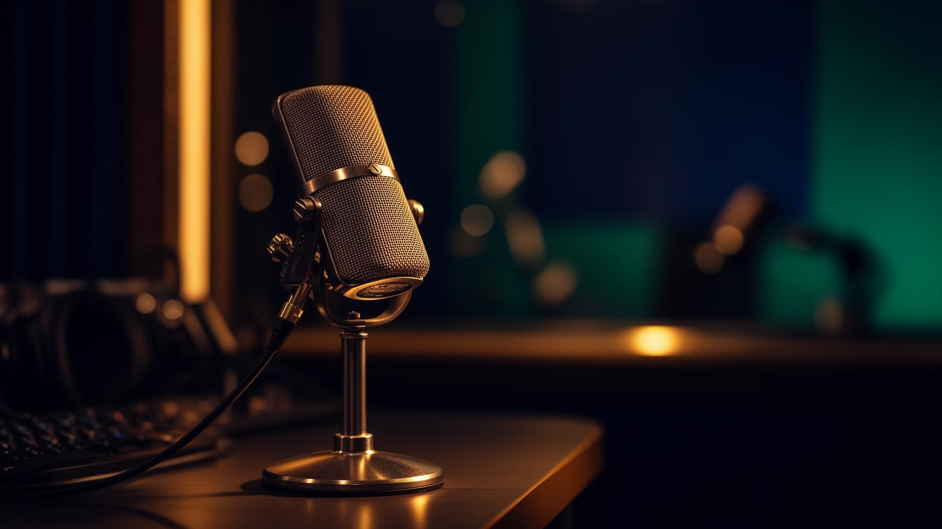Behind the Microphone